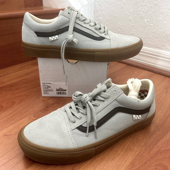 Vans Skate Old Skool “Grey/Gum” - SZ13 - Picture 2 of 5